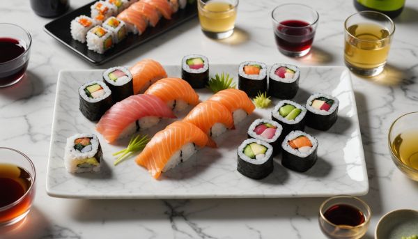 Comment associer sushis et vin blanc sec